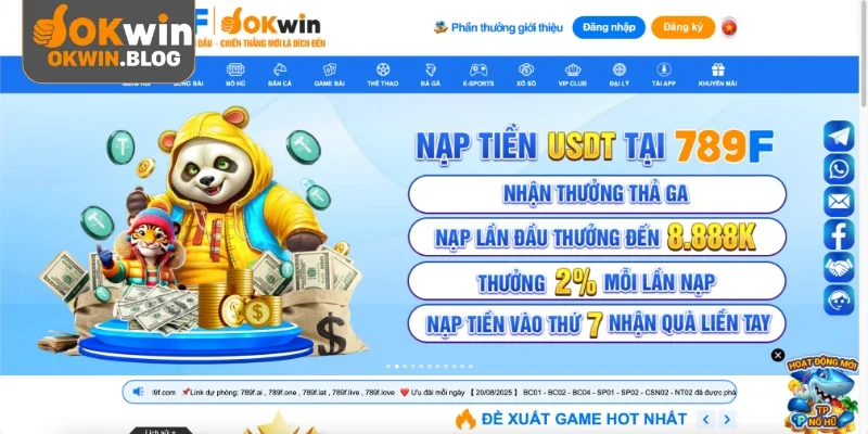 789F - Thành Viên Liên Minh Okwin Uy Tín Và Khác Biệt