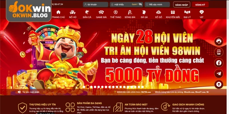 98win - Thành Viên Chiến Lược Trong Liên Minh Okwin